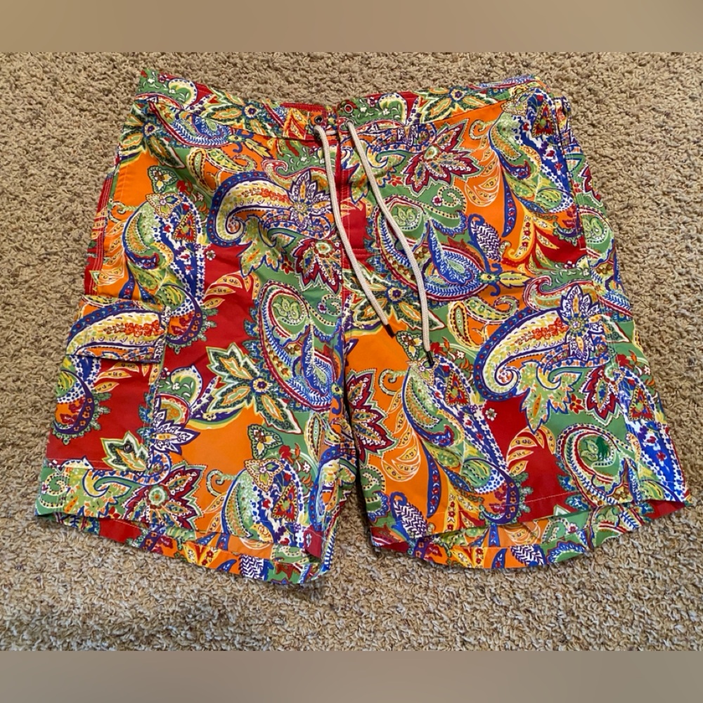 Polo by Ralph Lauren Multicolor Paisley Shorts